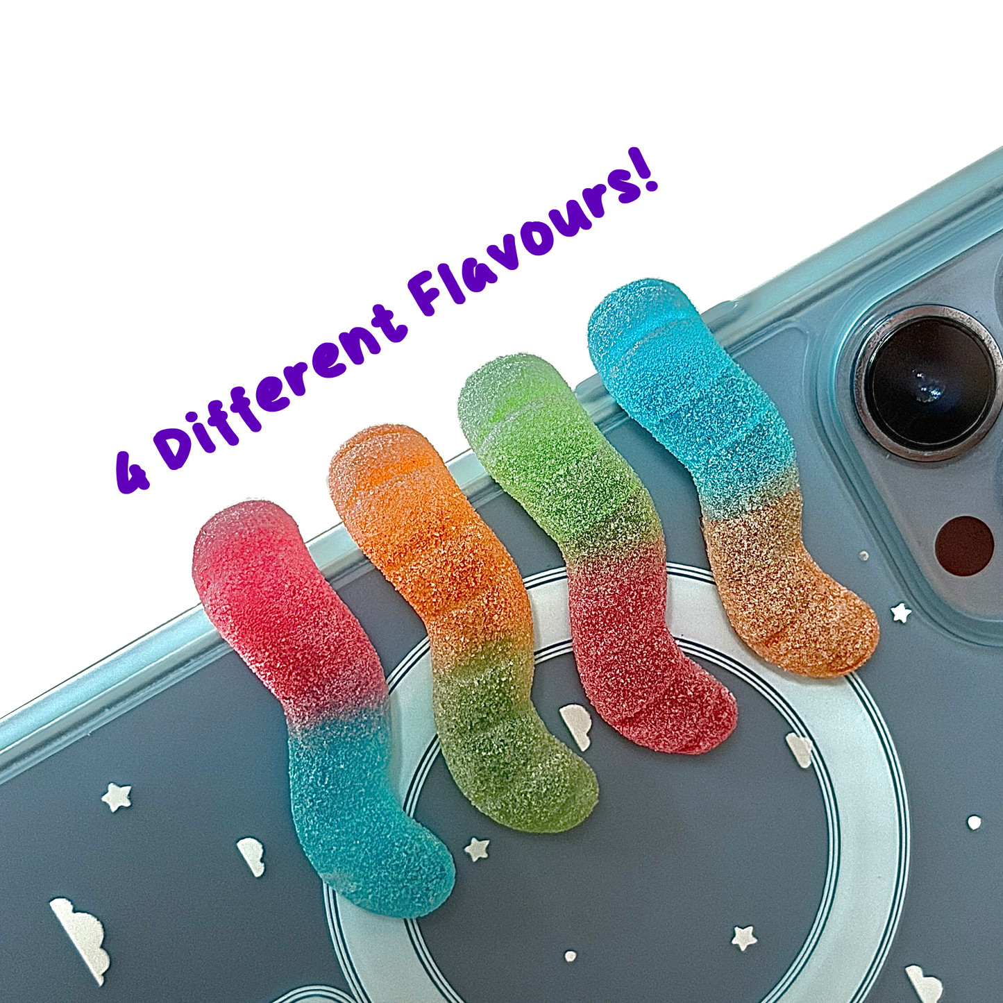 Single Sour Gummy Worm Hipper Blind Bag