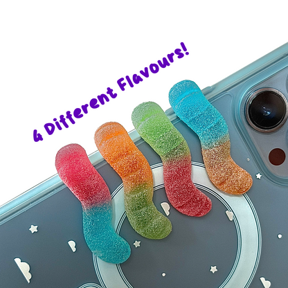 Single Sour Gummy Worm Hipper Blind Bag